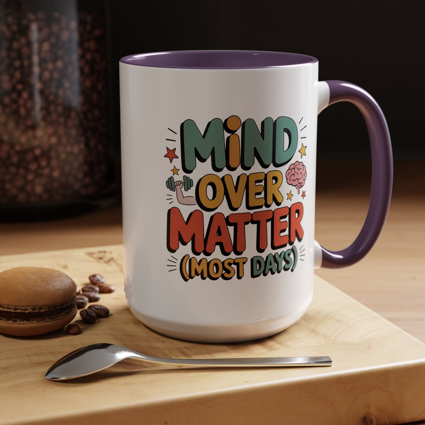 Wellness Mug - Mind Over Matter Graphic