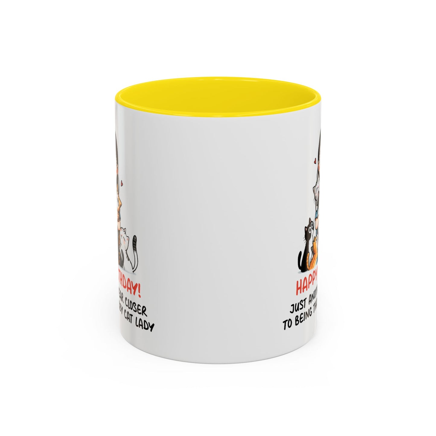 Birthday Mug - Crazy Cat Lady