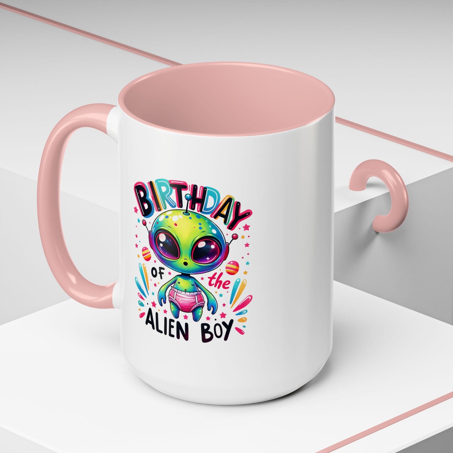 Alien Mug - Birthday Alien Boy