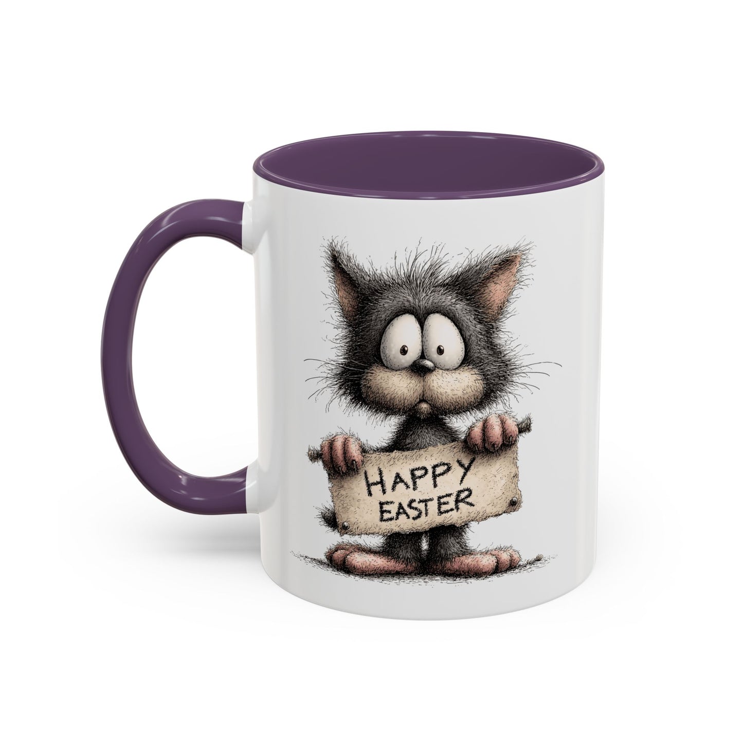 Easter Mug - Happy Easter Cat