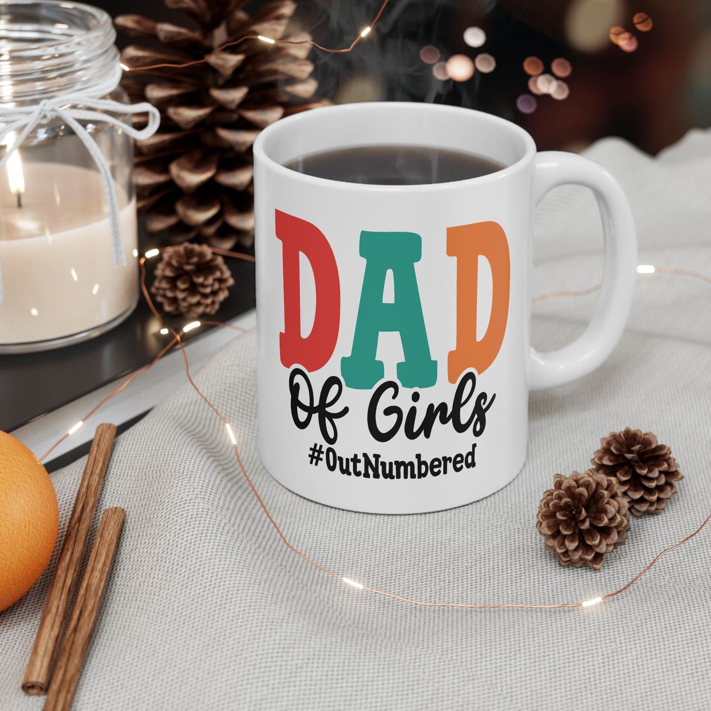 Father's Day Mug - Dad Of Girls