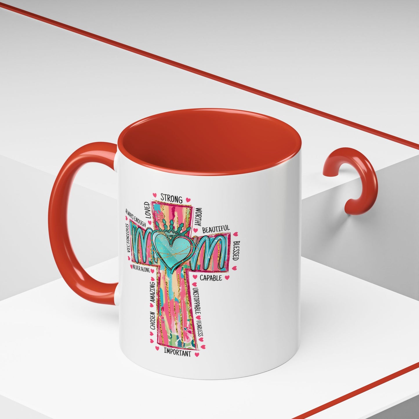 Religious Mug - Mom Cross