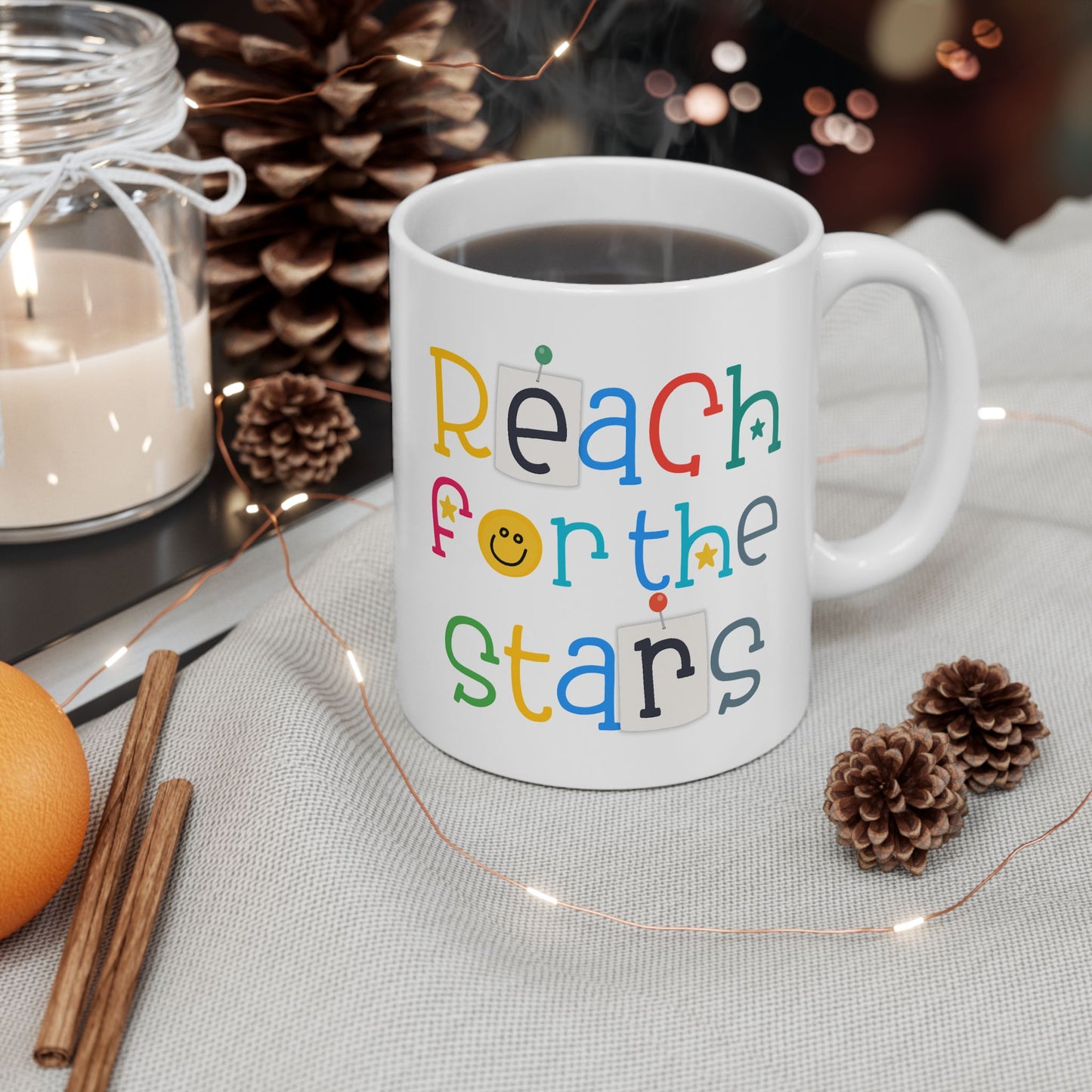 Motivation Mug - Reach For The Stars