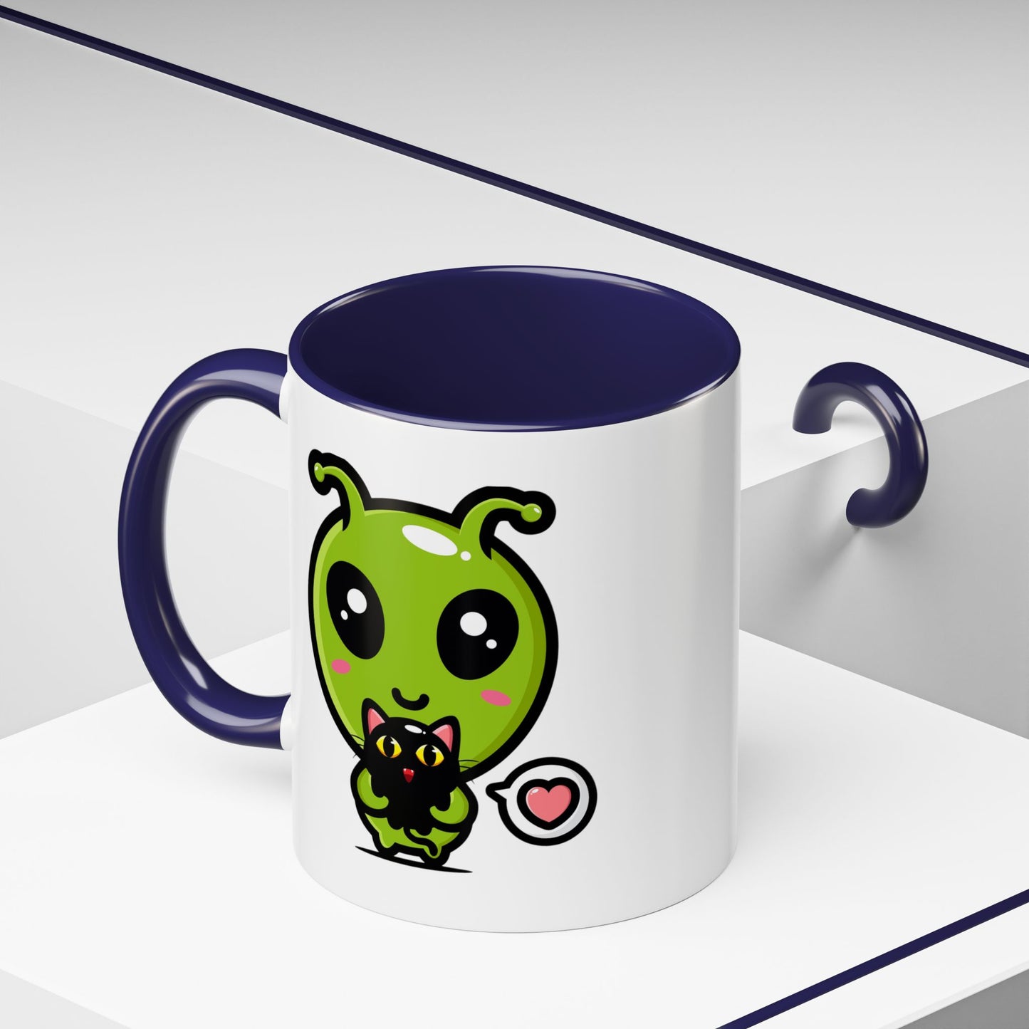 Alien Mug - Alien Hug Cat