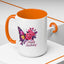 Birthday Mug - Butterfly Flowers