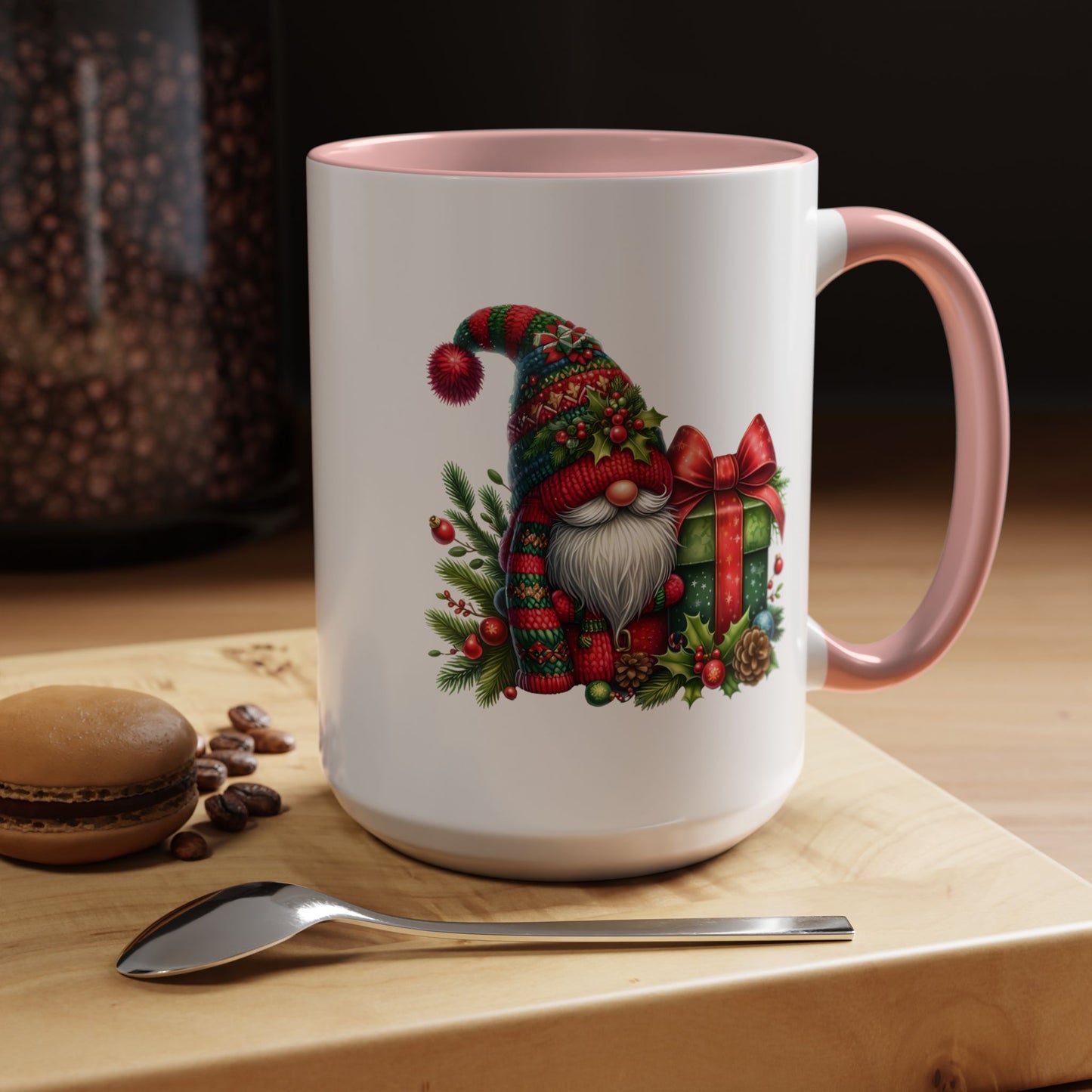 Christmas Mug - Gnome and Present