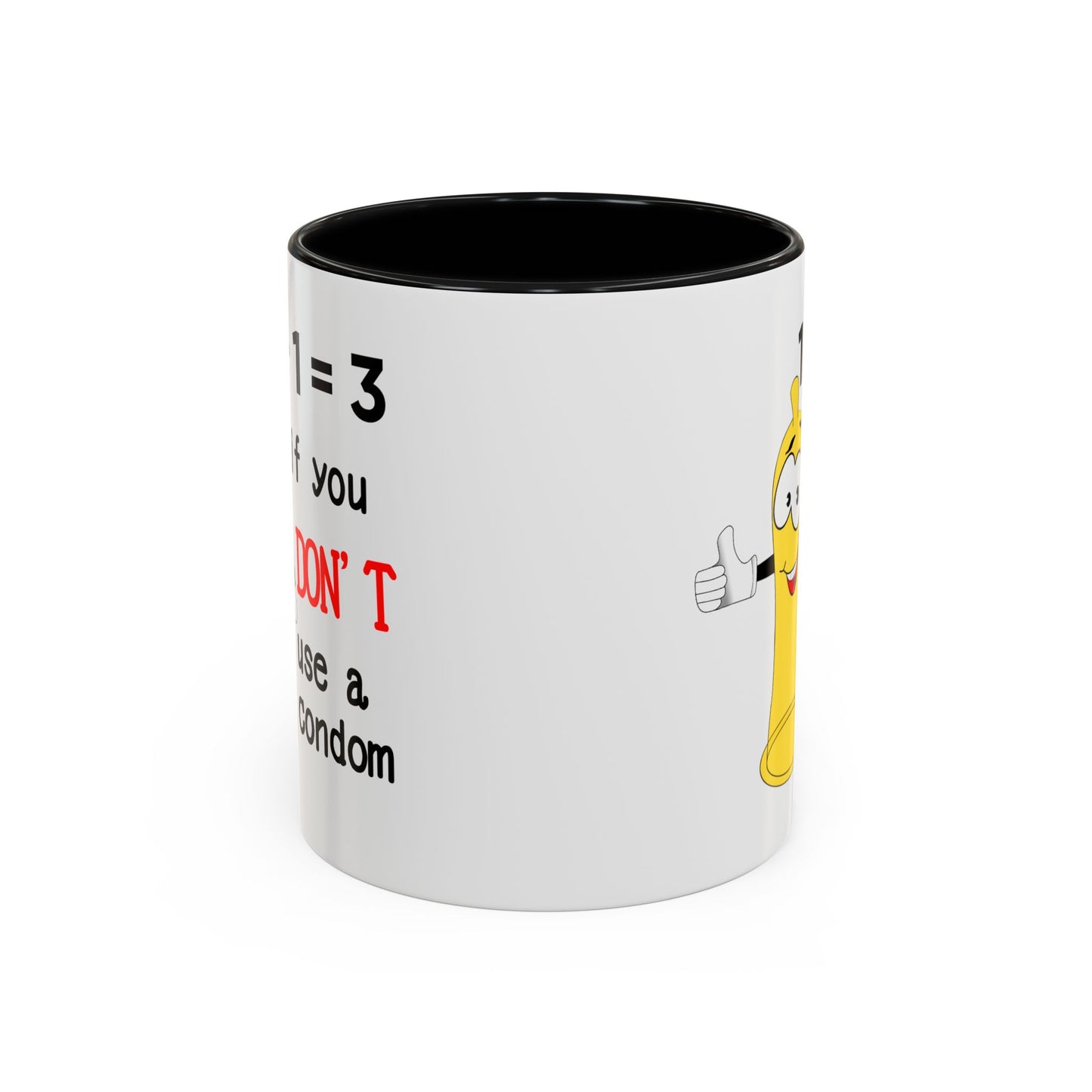 Adult Mug - One Plus One Equals Three