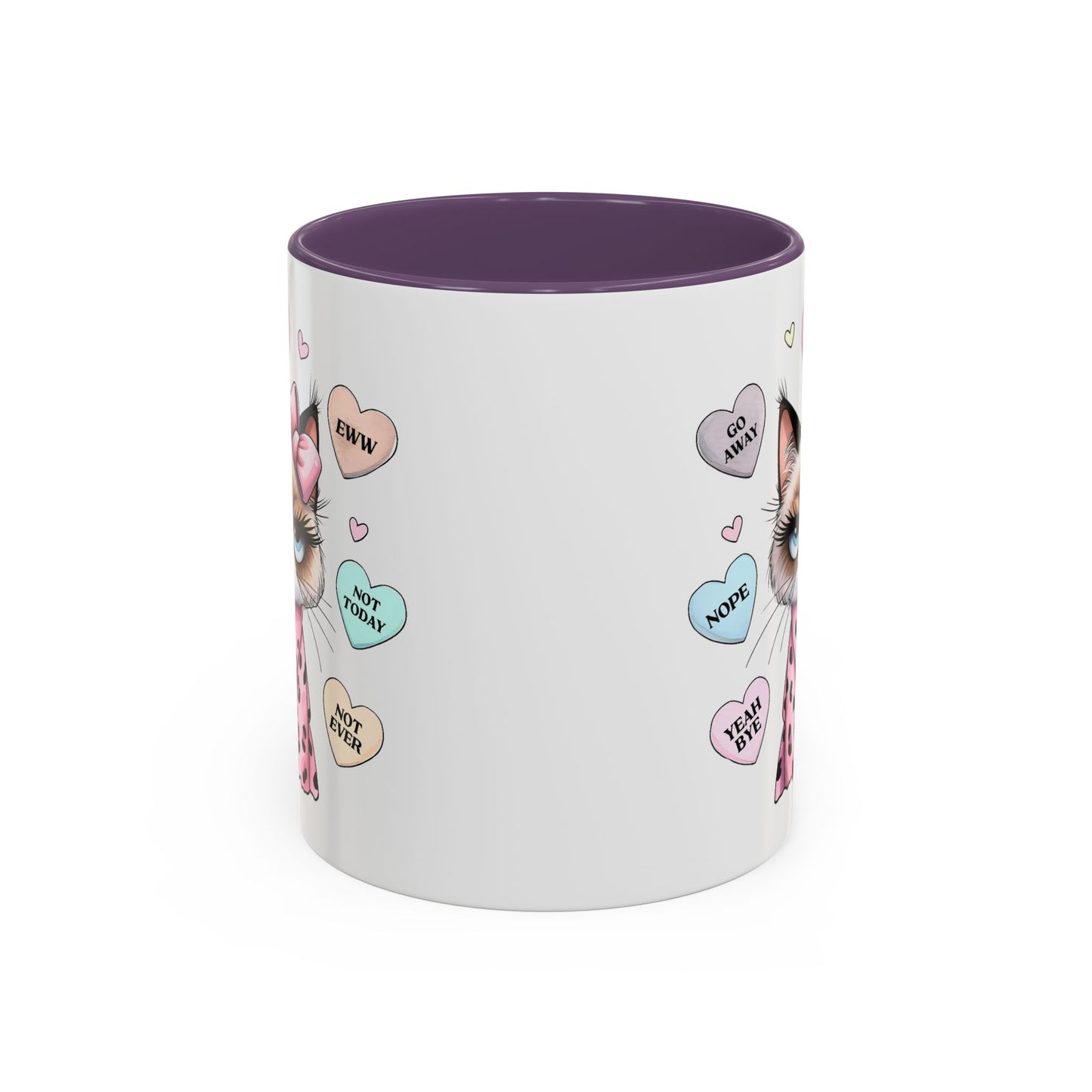 Animal Mug - Conversation Hearts
