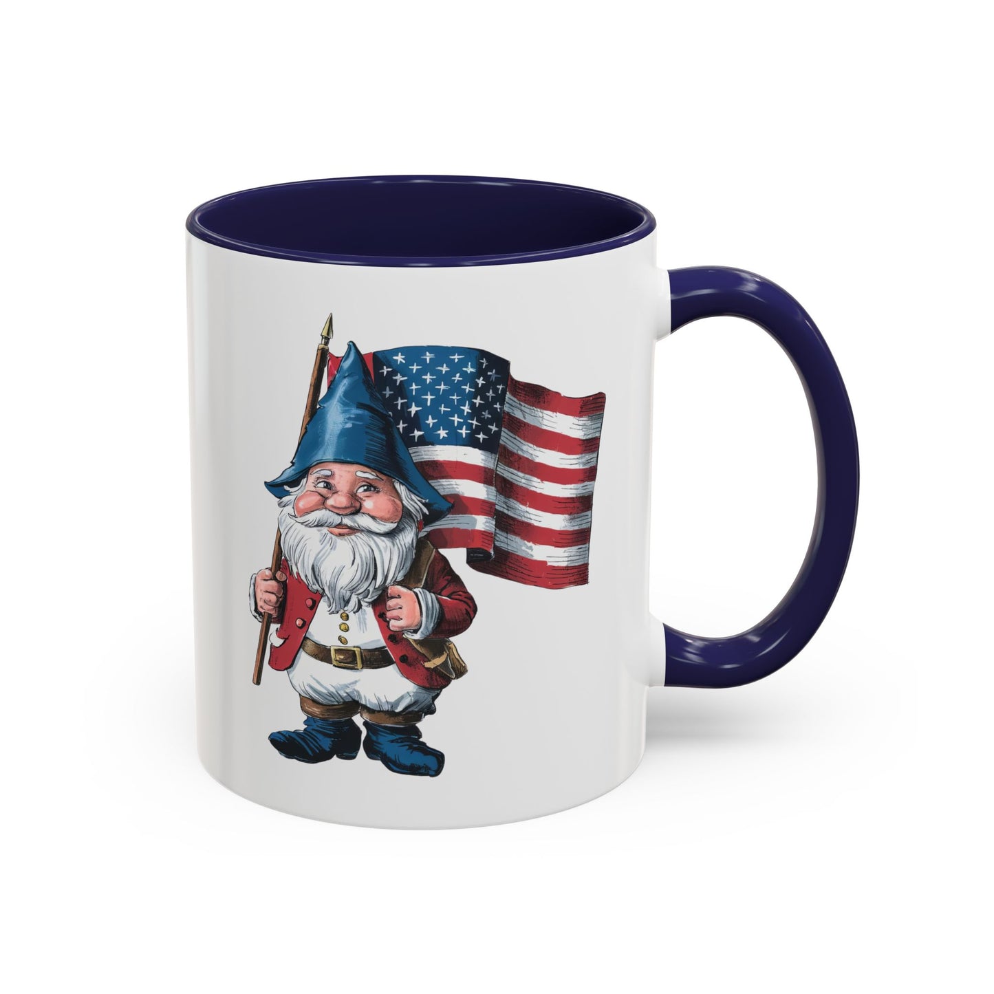 4th of July Mug - American Gnome 4