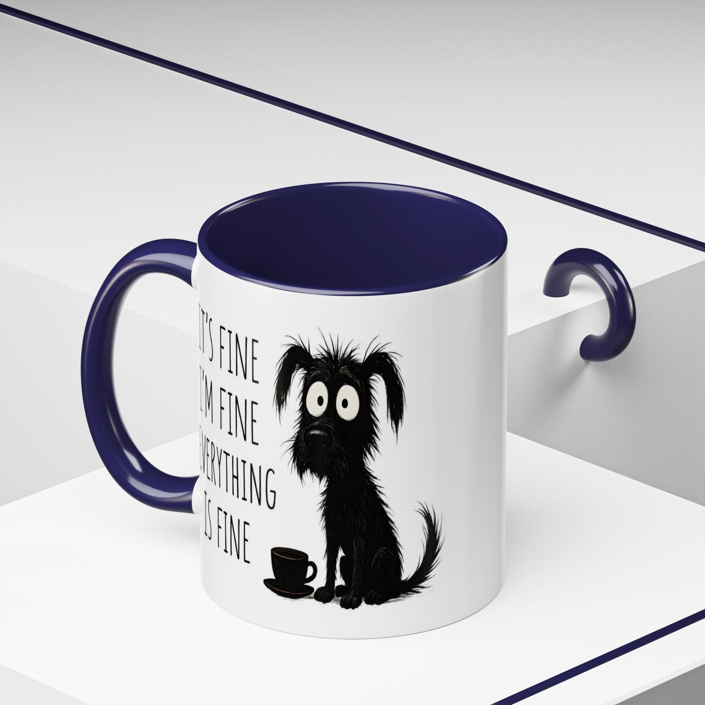 Animal Mug - It's Fine, I'm Fine