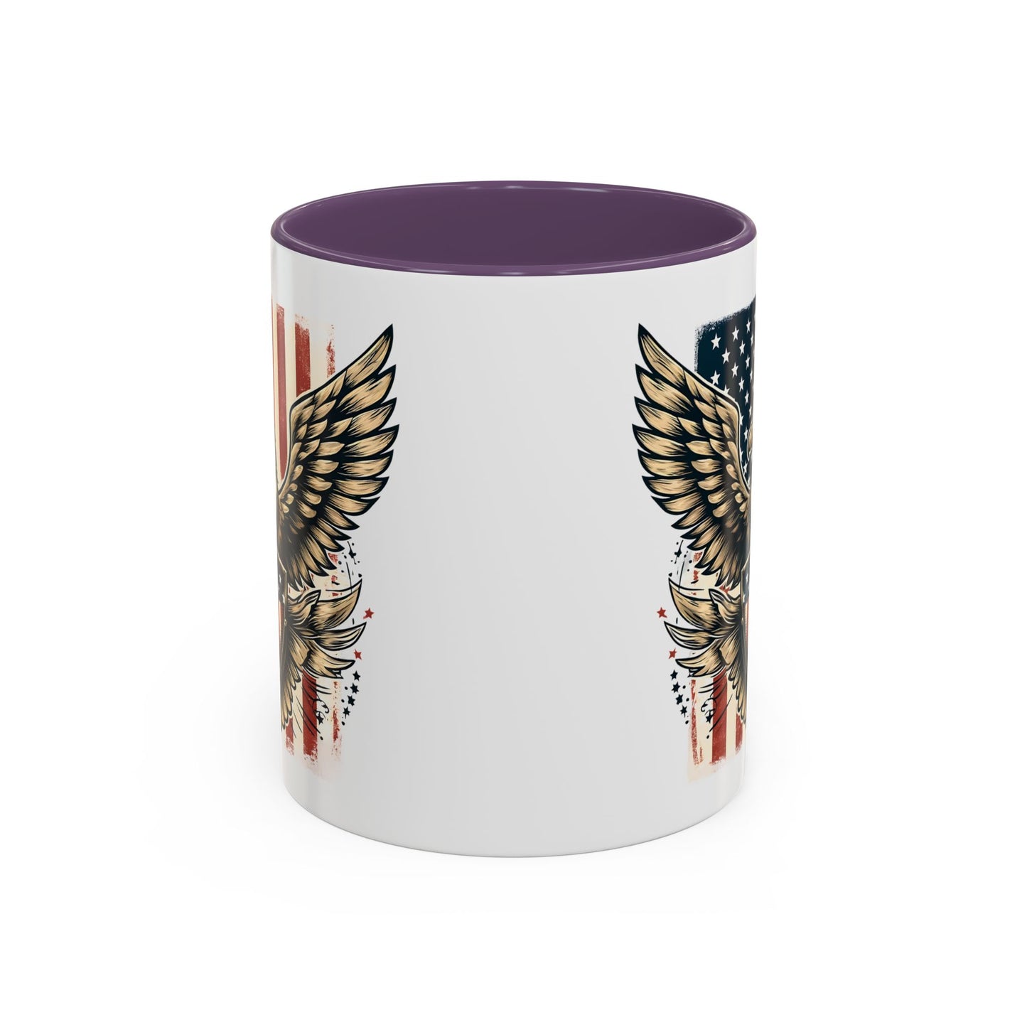 4th of July Mug - American Bald Eagle Flag 9