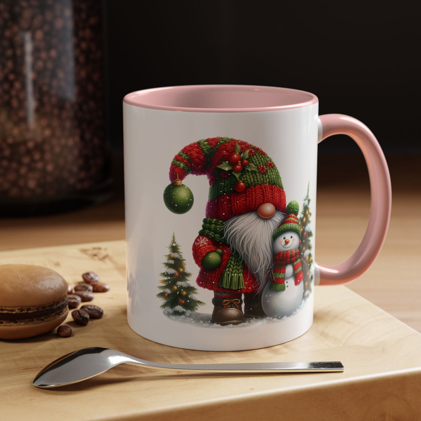 Christmas Mug - Gnome and Snowman