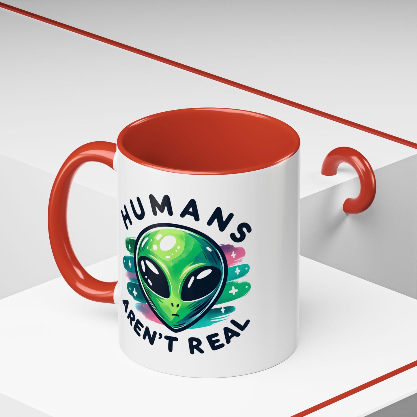 Alien Mug - Humans Aren't Real