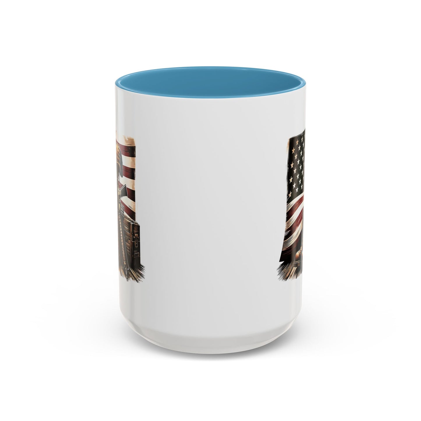 4th of July Mug - Fallen Soldier Boots Flag 3