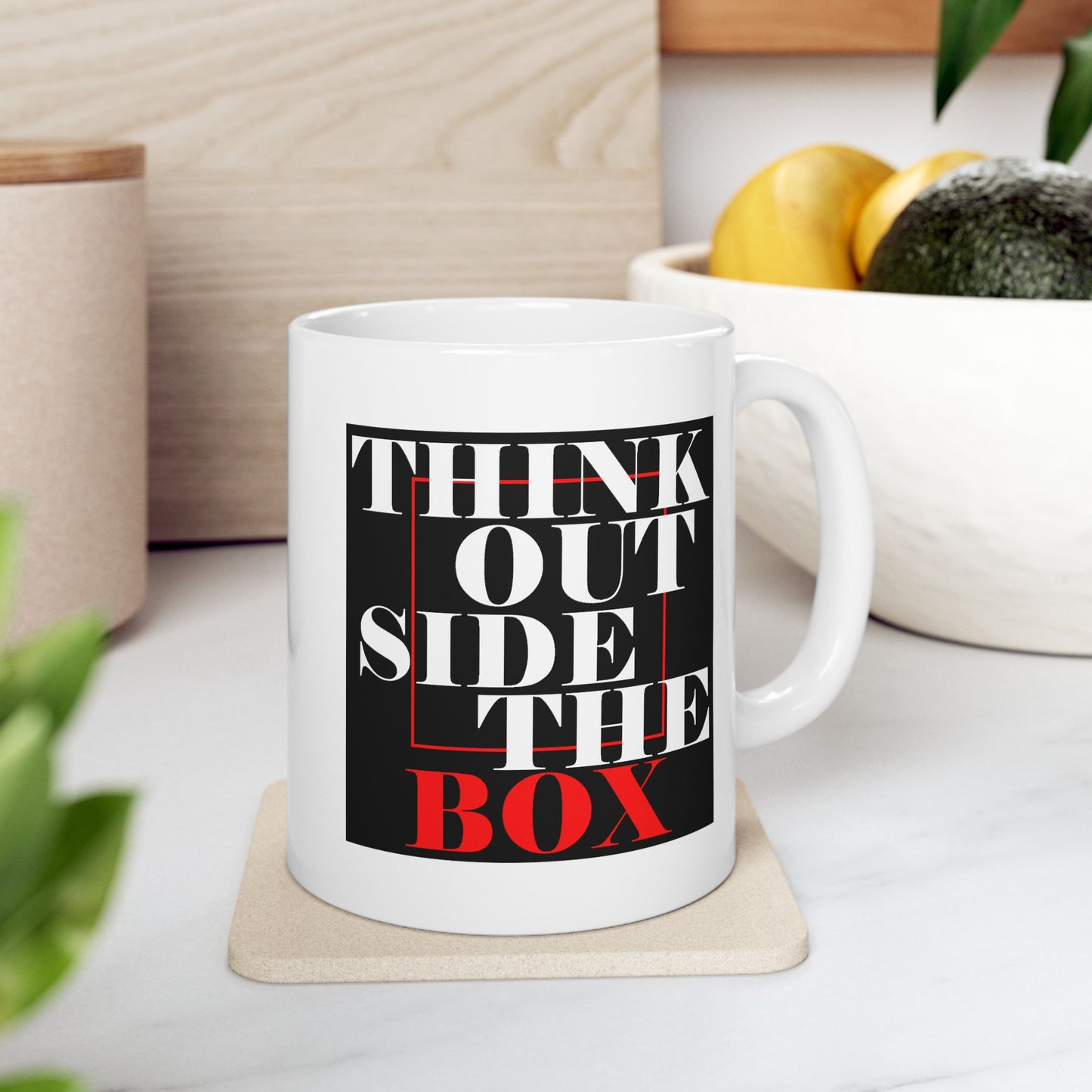 Motivation Mug - Think Outside The Box 3
