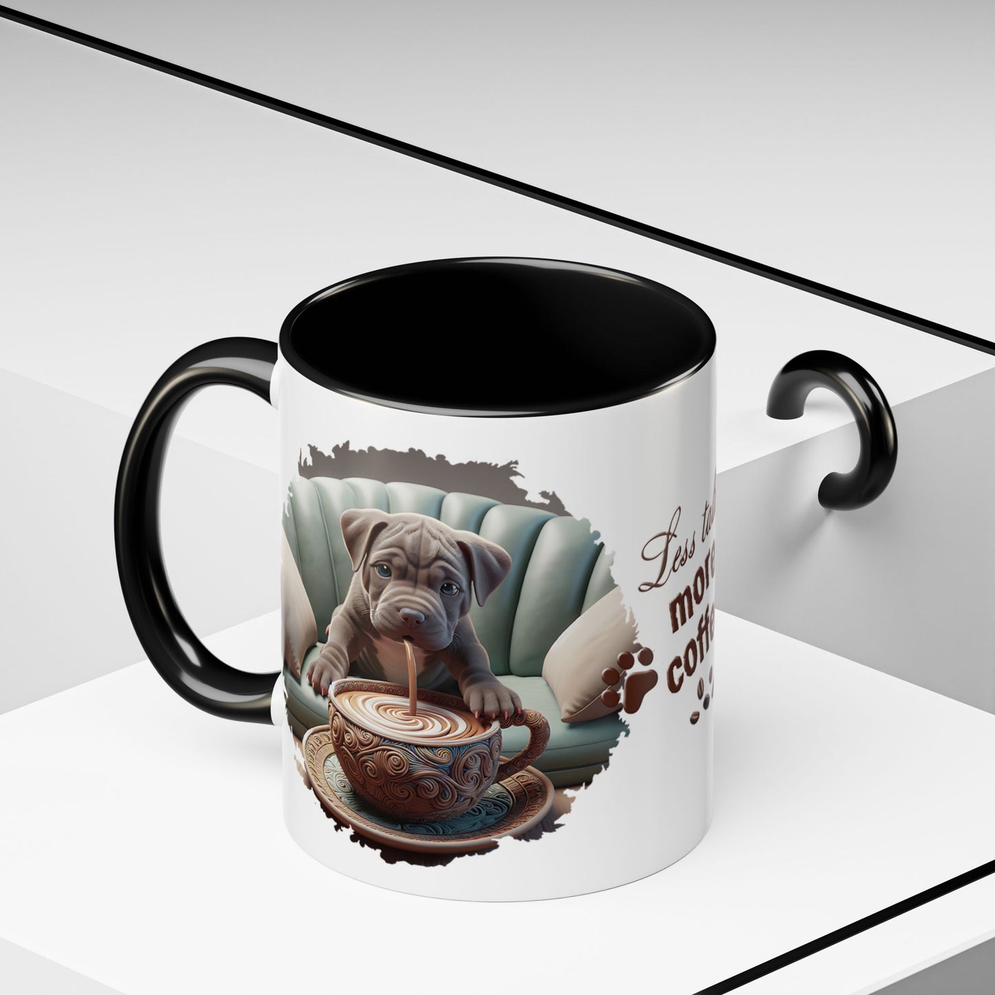 Animal Mug - Dog Coffee Wrap 25