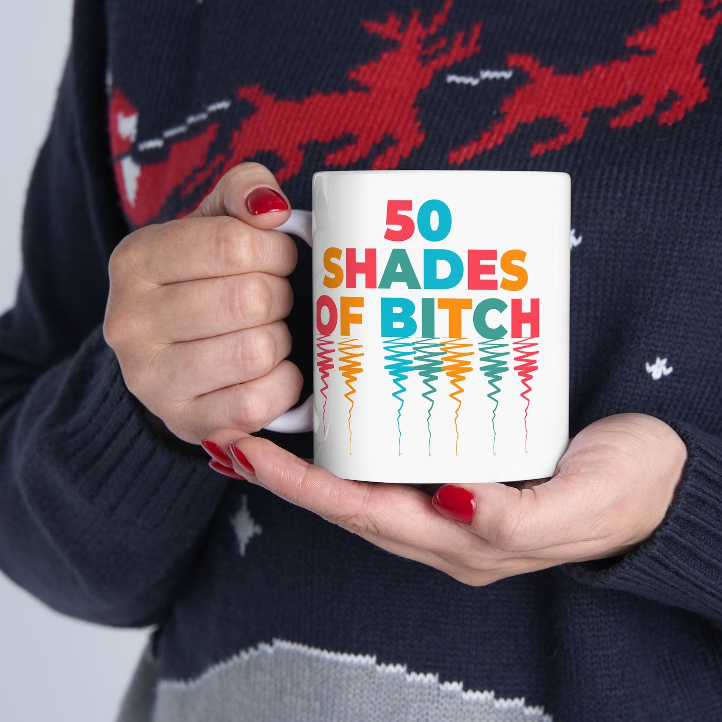 Adult Mug - 50 Shades of Bitch