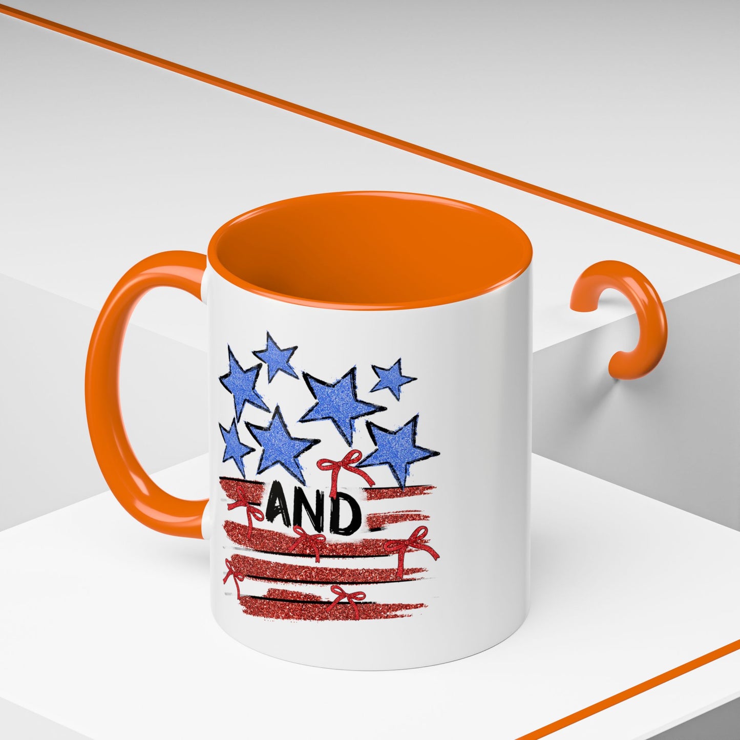 4th of July Mug - Stars & Stripes America