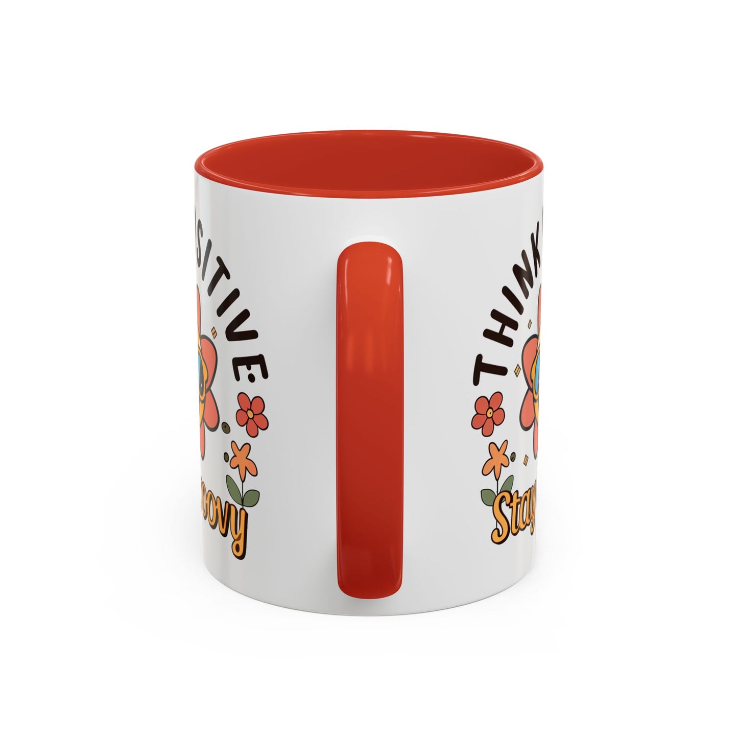 Wellness Mug - Think Positive Stay Groovy