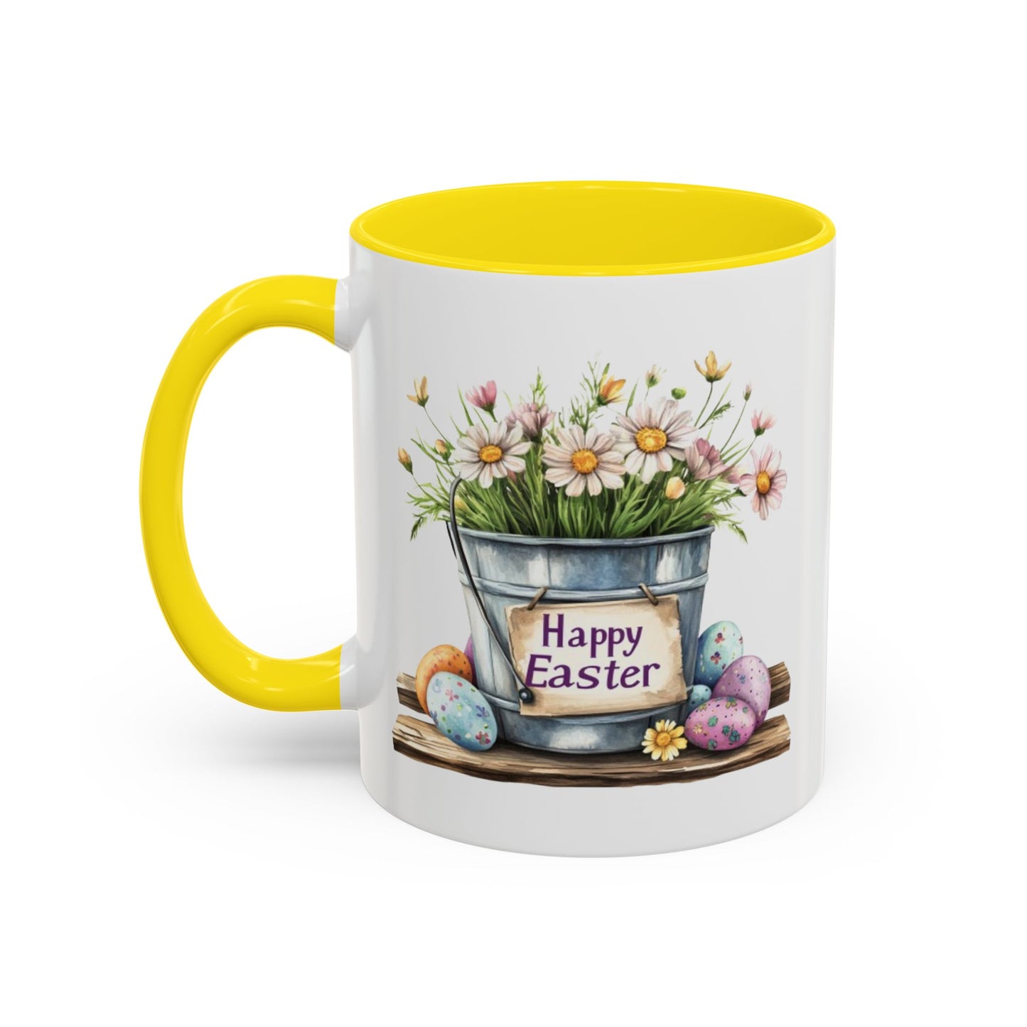 Easter Mug - Flower Bucket