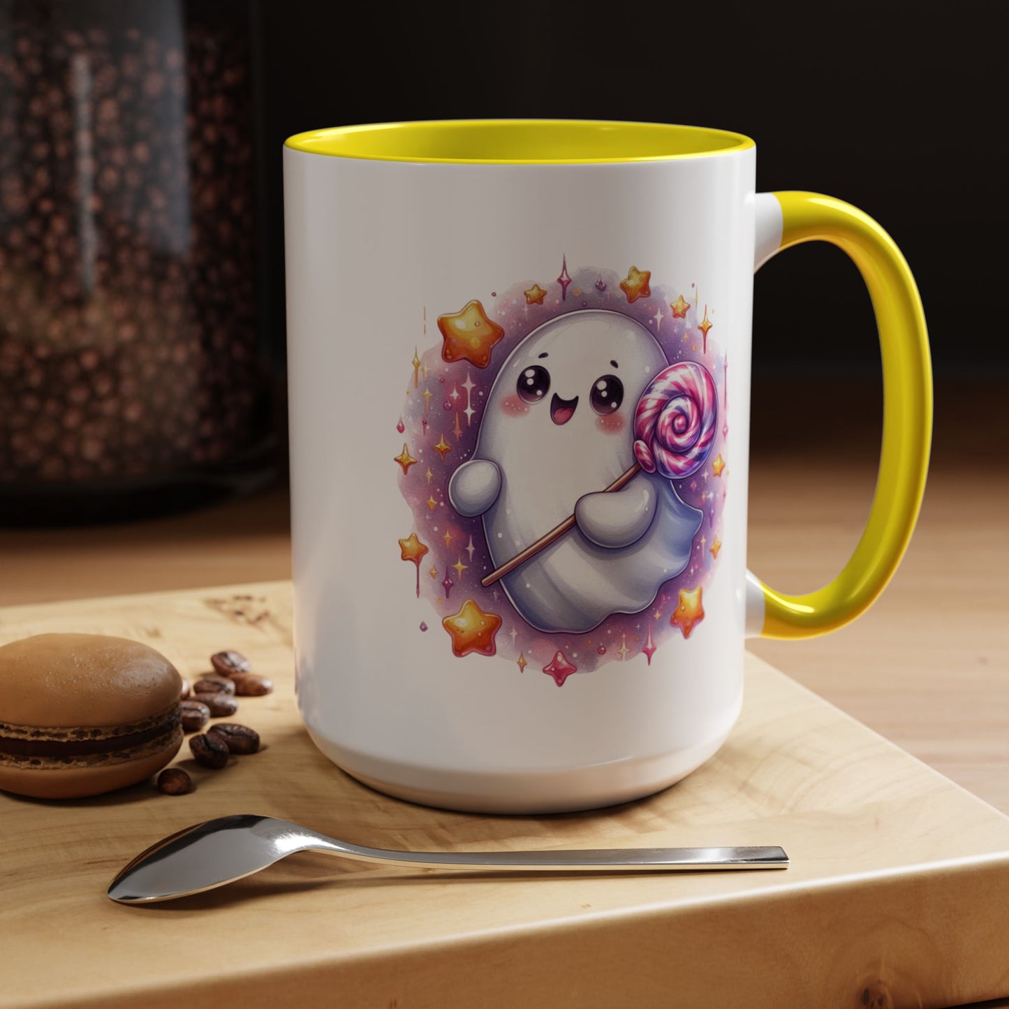 Halloween Mug - Spooky Ghost With Lolly