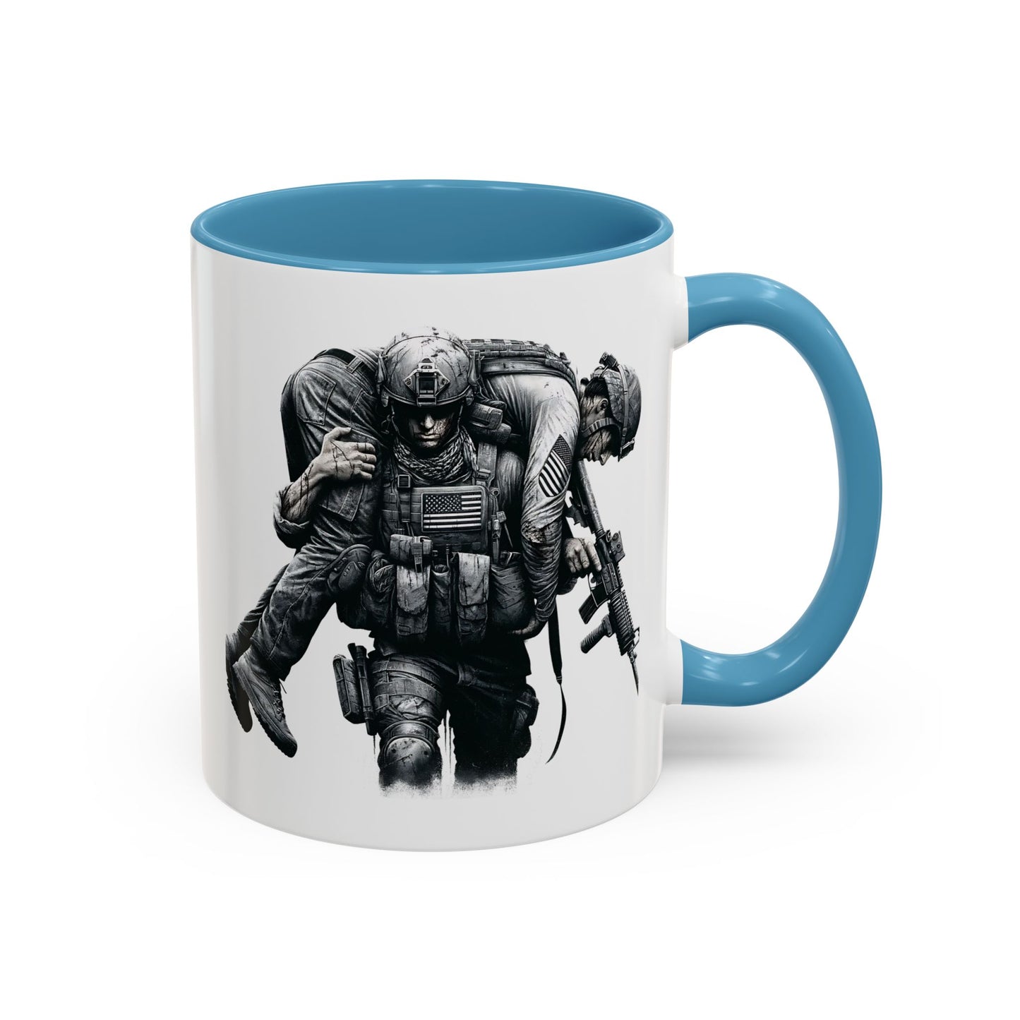 4th of July Mug - American Combat Soldiers