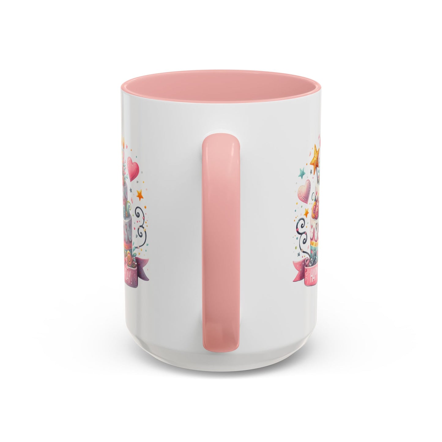 Birthday Mug - Happy Birthday Two Tiered Cake