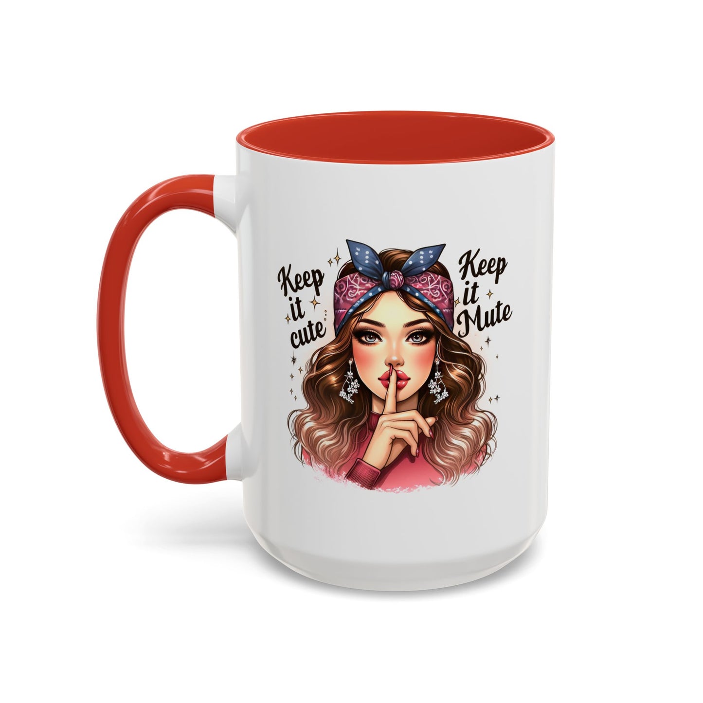 Humor Mug - Keep It Cute Keep It Mute