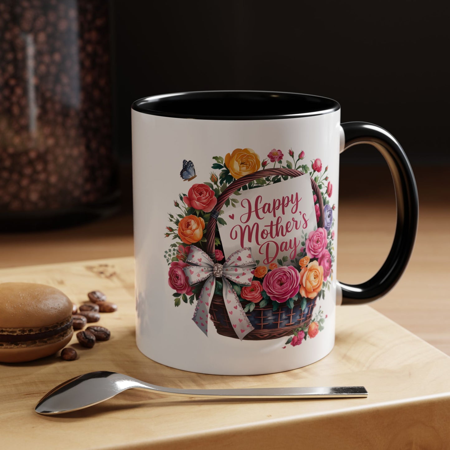Mother's Day Mug - Happy Mother's Bouquet
