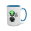 Alien Mug - This Is My Human Costume