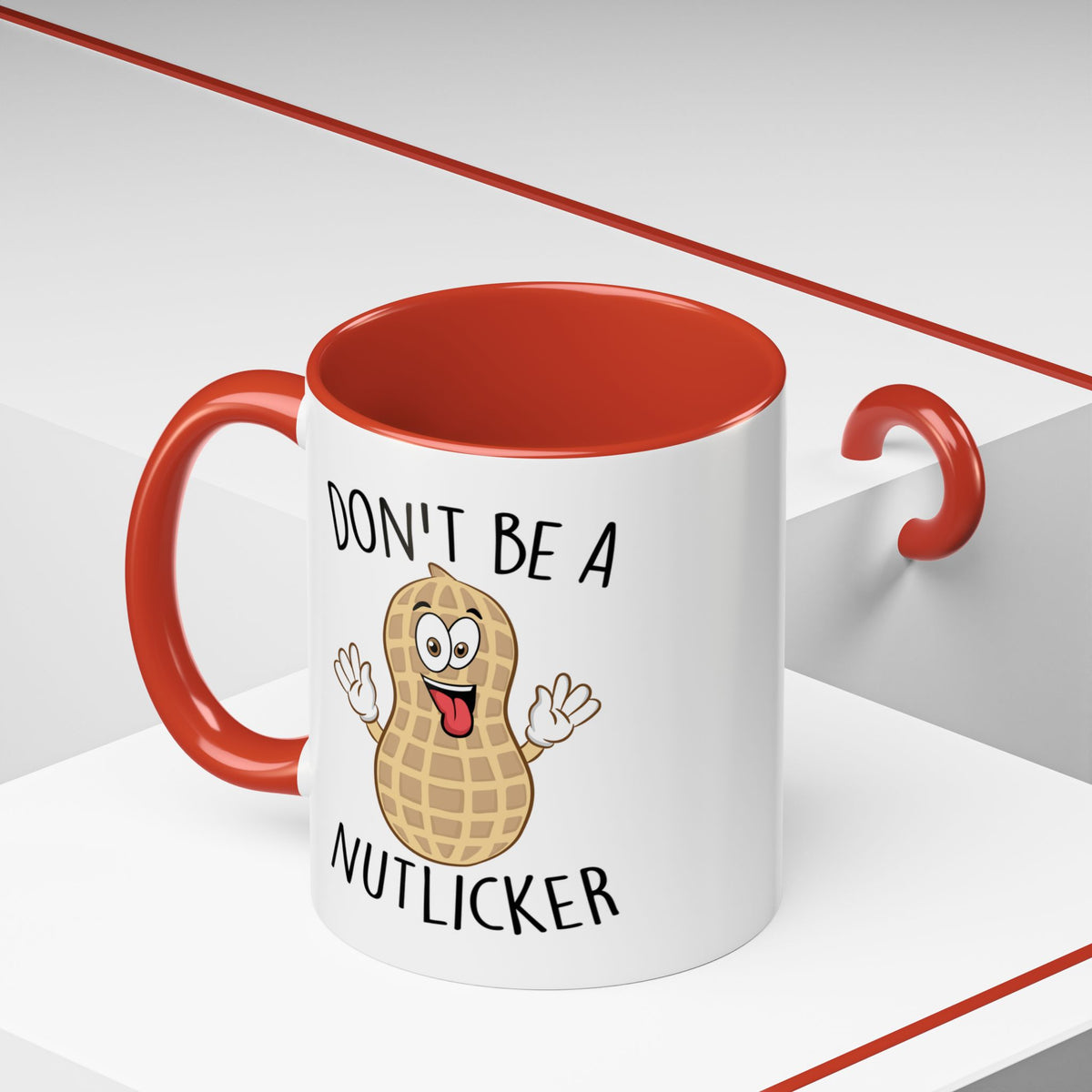 Adult Mug - Don't Be A Nutlicker