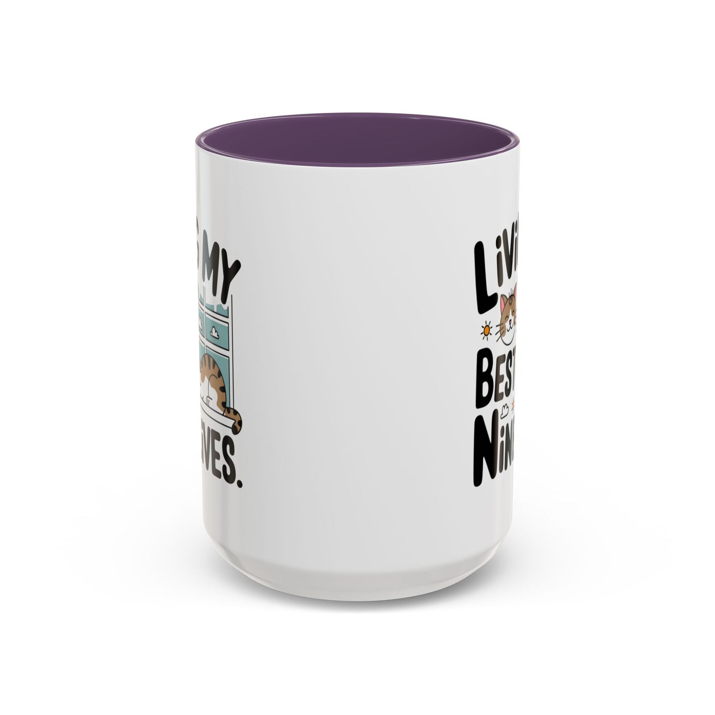 Animal Mug - Living My Best Nine Lives