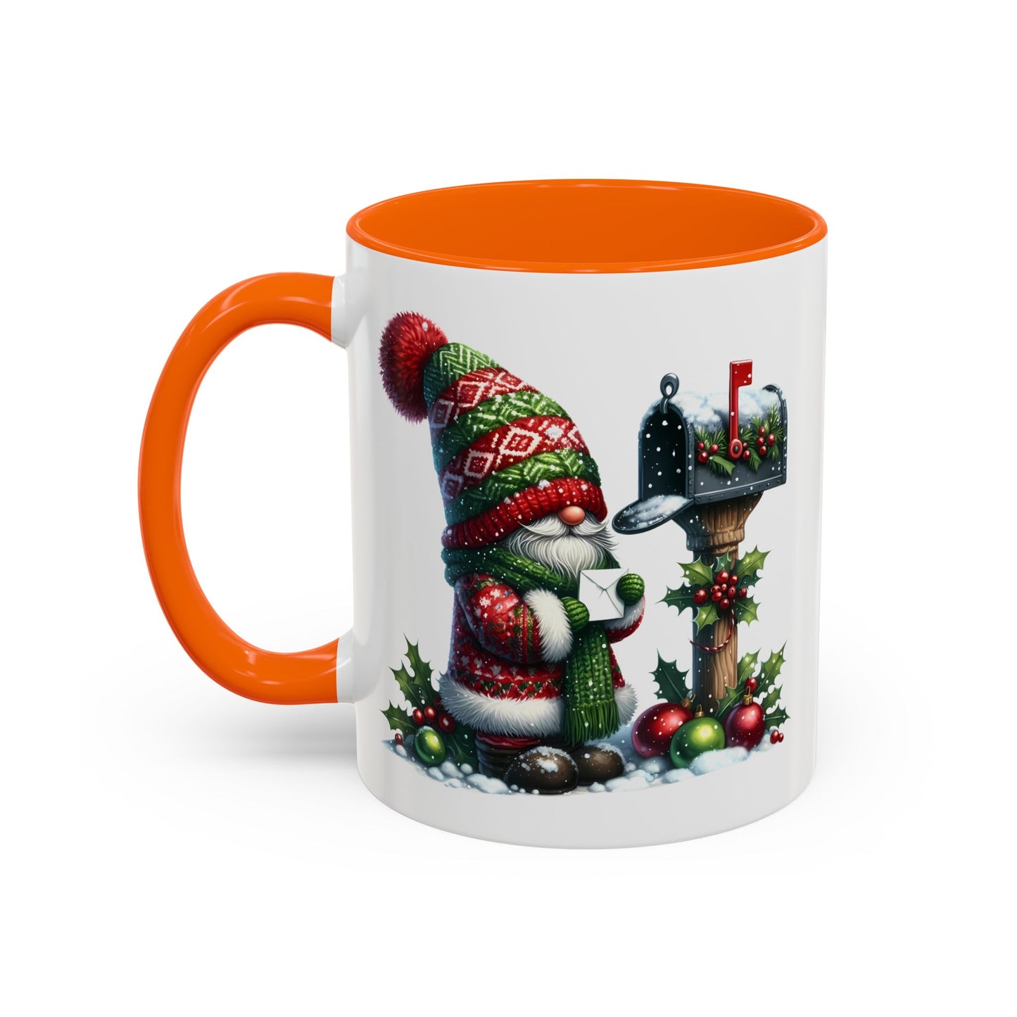 Christmas Mug - Gnome and Mail