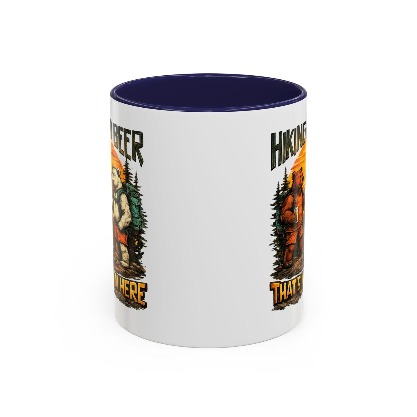 Humor Mug - Hiking and Beer