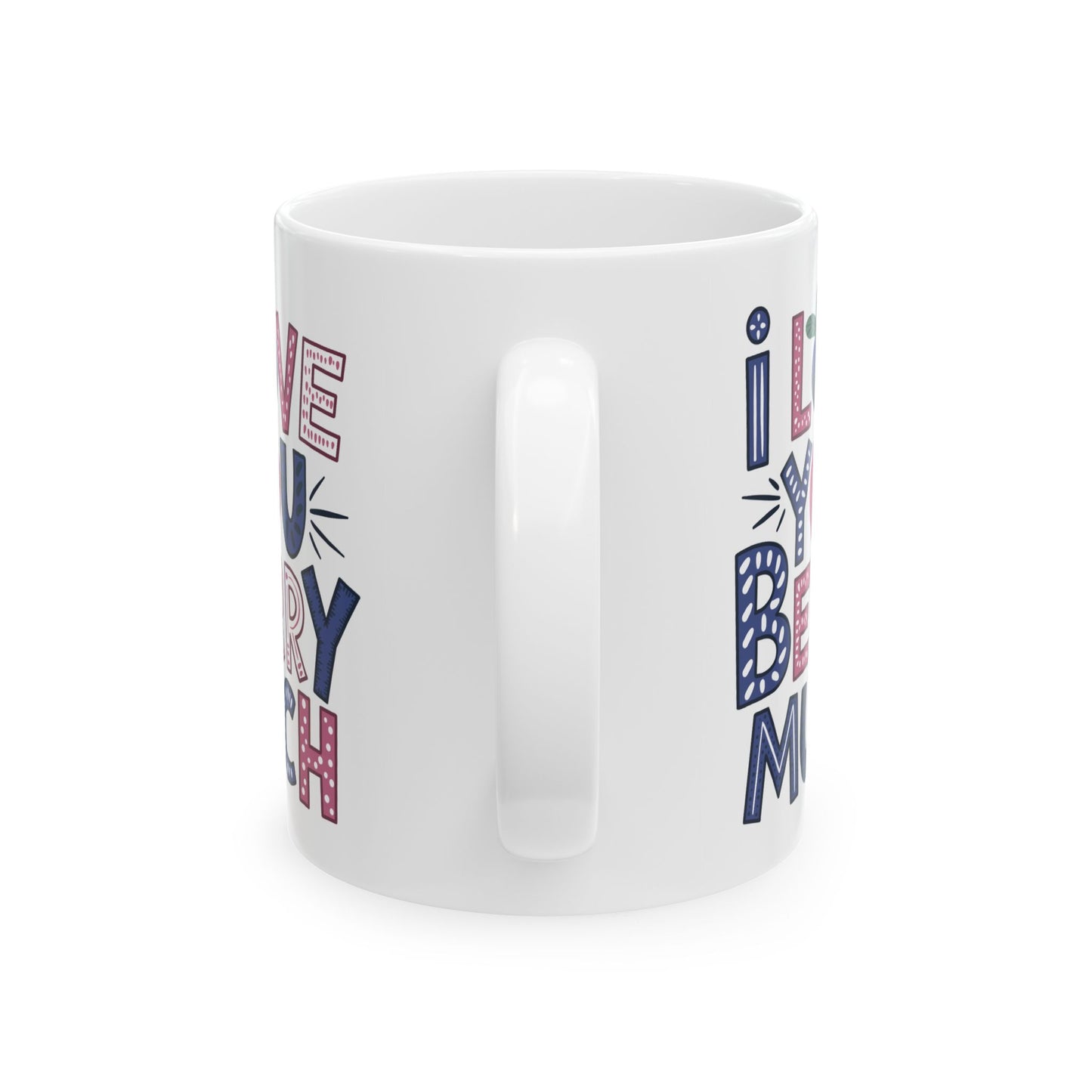 Anniversary Mug - I love You Berry Much Text