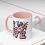 4th of July Mug - Animal Love USA Flag