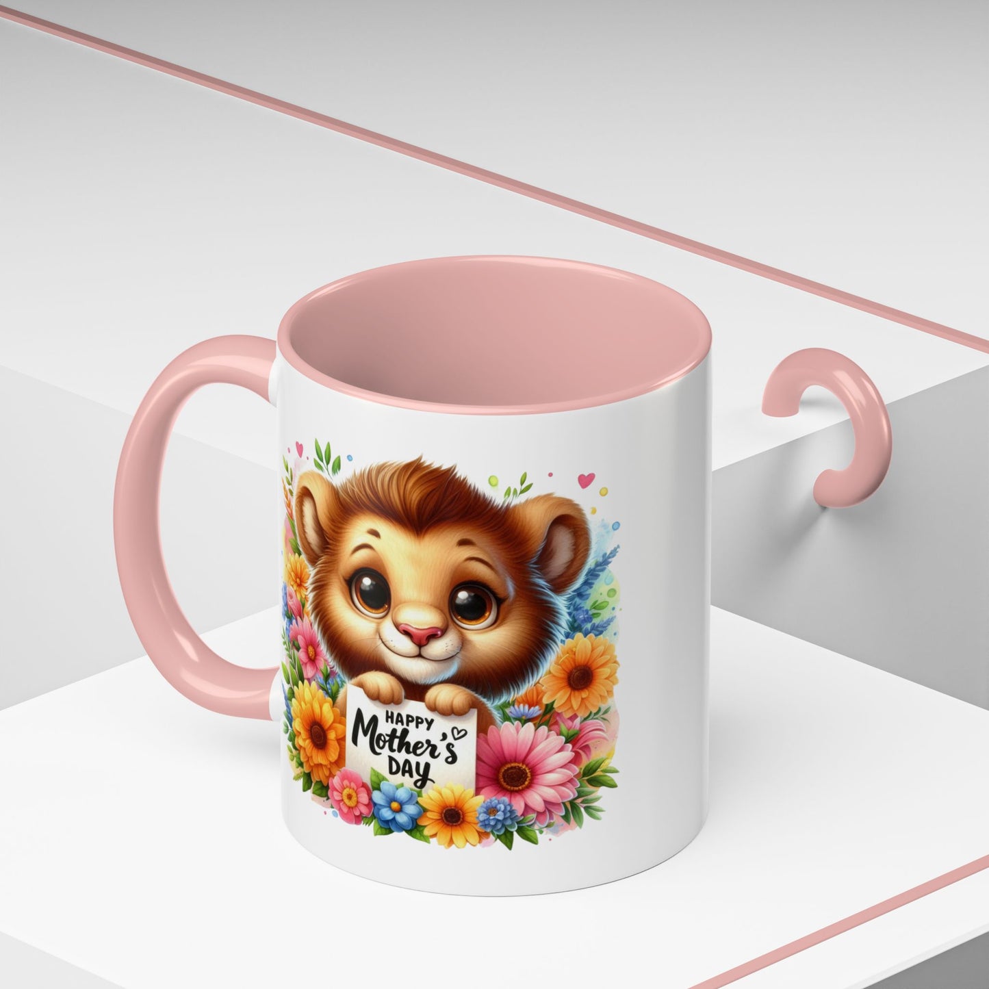 Mother's Day Mug - Happy Mother's Day Lion