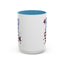 4th of July Mug - America Peace Sign