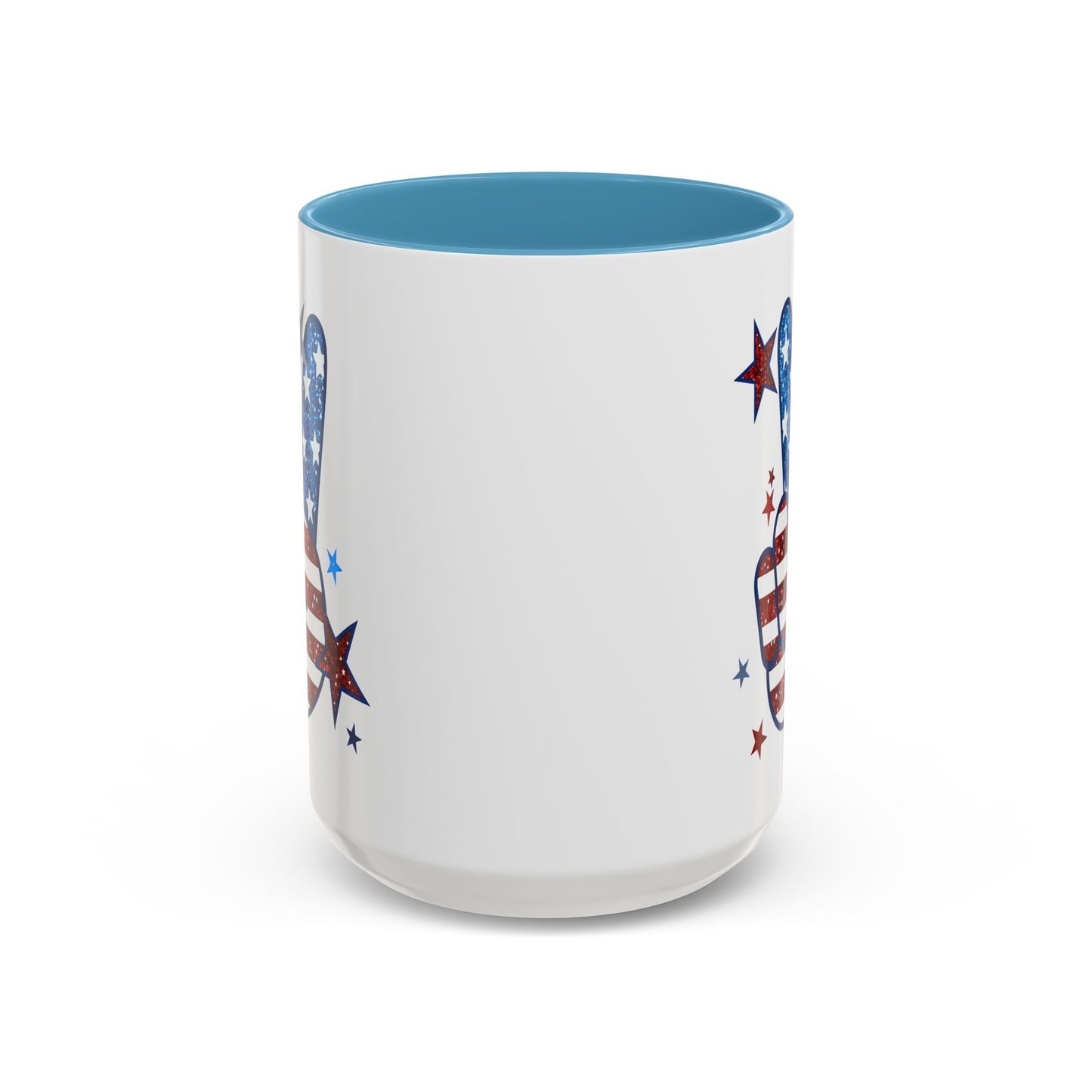 4th of July Mug - America Peace Sign