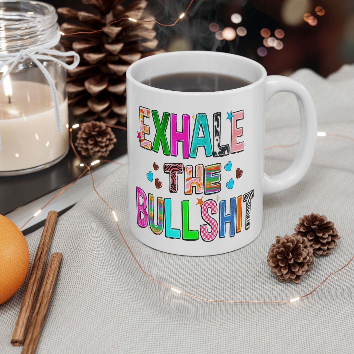 Adult Mug - Exhale The Bullshit