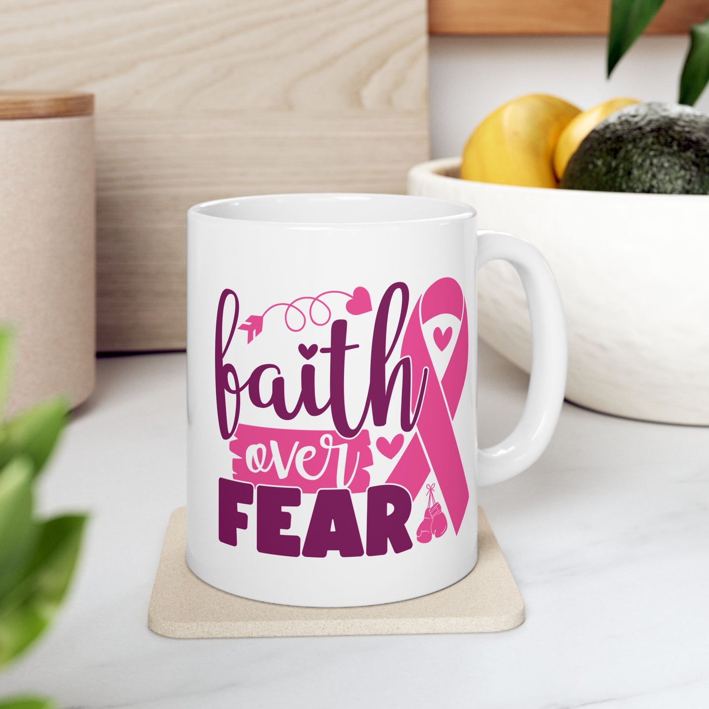 Support Mug - Faith Over Fear