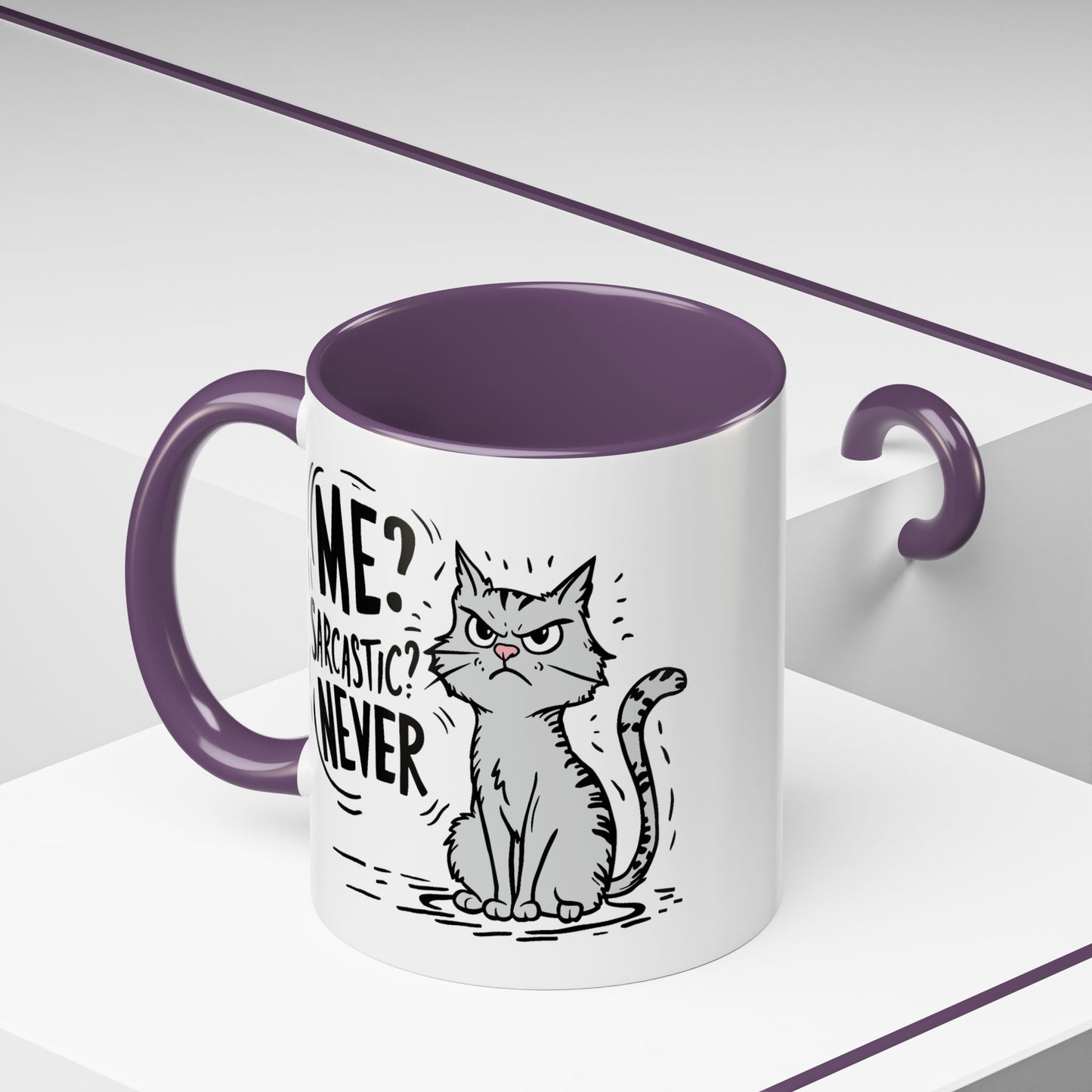 Animal Mug - Me? Sarcastic? Never