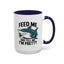 Humor Mug - Feed Me and Tell Me I'm Pretty Shark