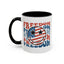 4th of July Mug - Freedom Smiley Face