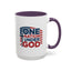 Religious Mug - One Nation Flag Cross