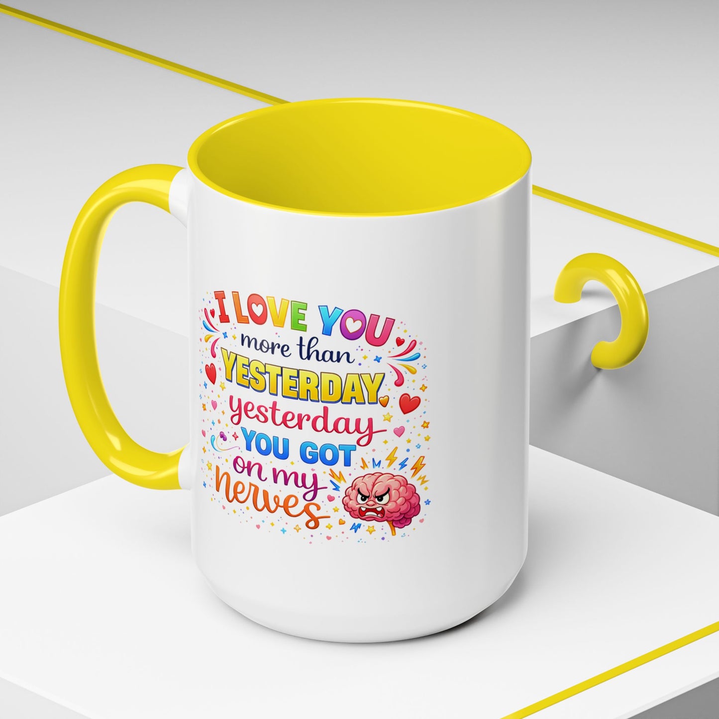 Anniversary Mug - I Love You More Than Yesterday