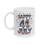 4th of July Mug - Happy 4th of July American Flag
