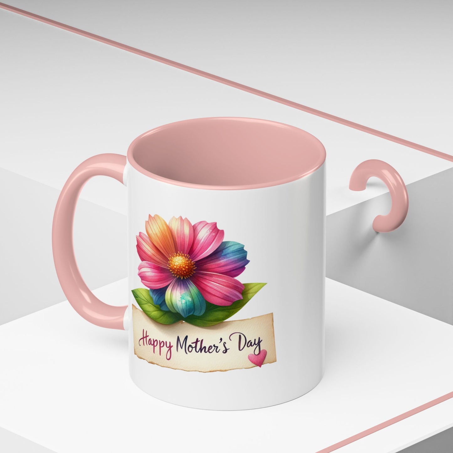 Mother's Day Mug - Happy Mother's Day Flower