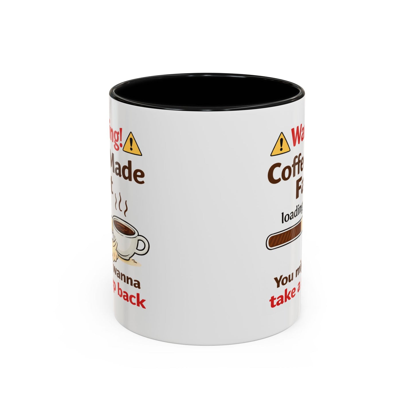 Humor Mug - Warning Coffee Made Fart