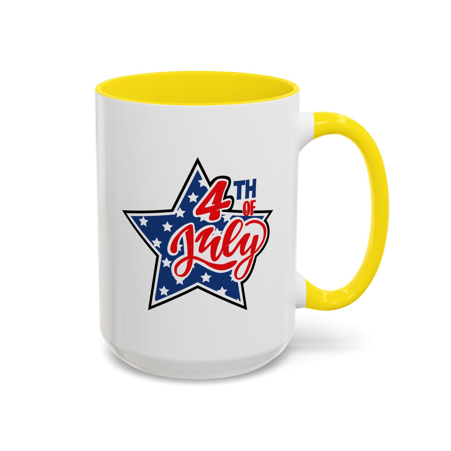 4th of July Mug - 4th of July Star Flag